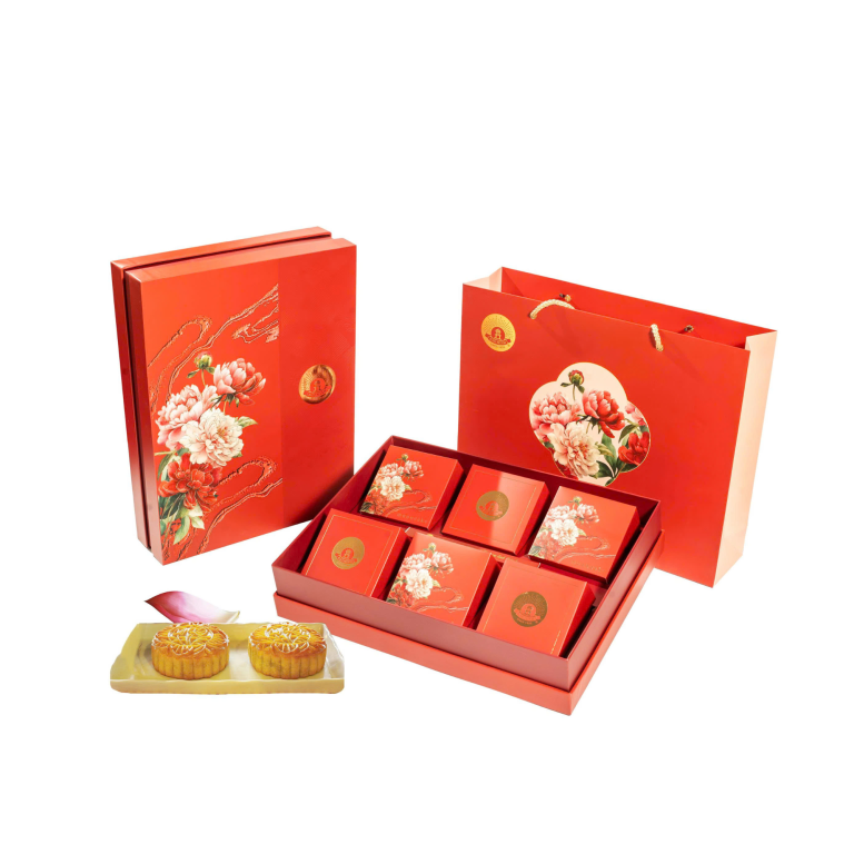 Hộp bánh Trung thu Bảo Minh Như Ý 6 bánh