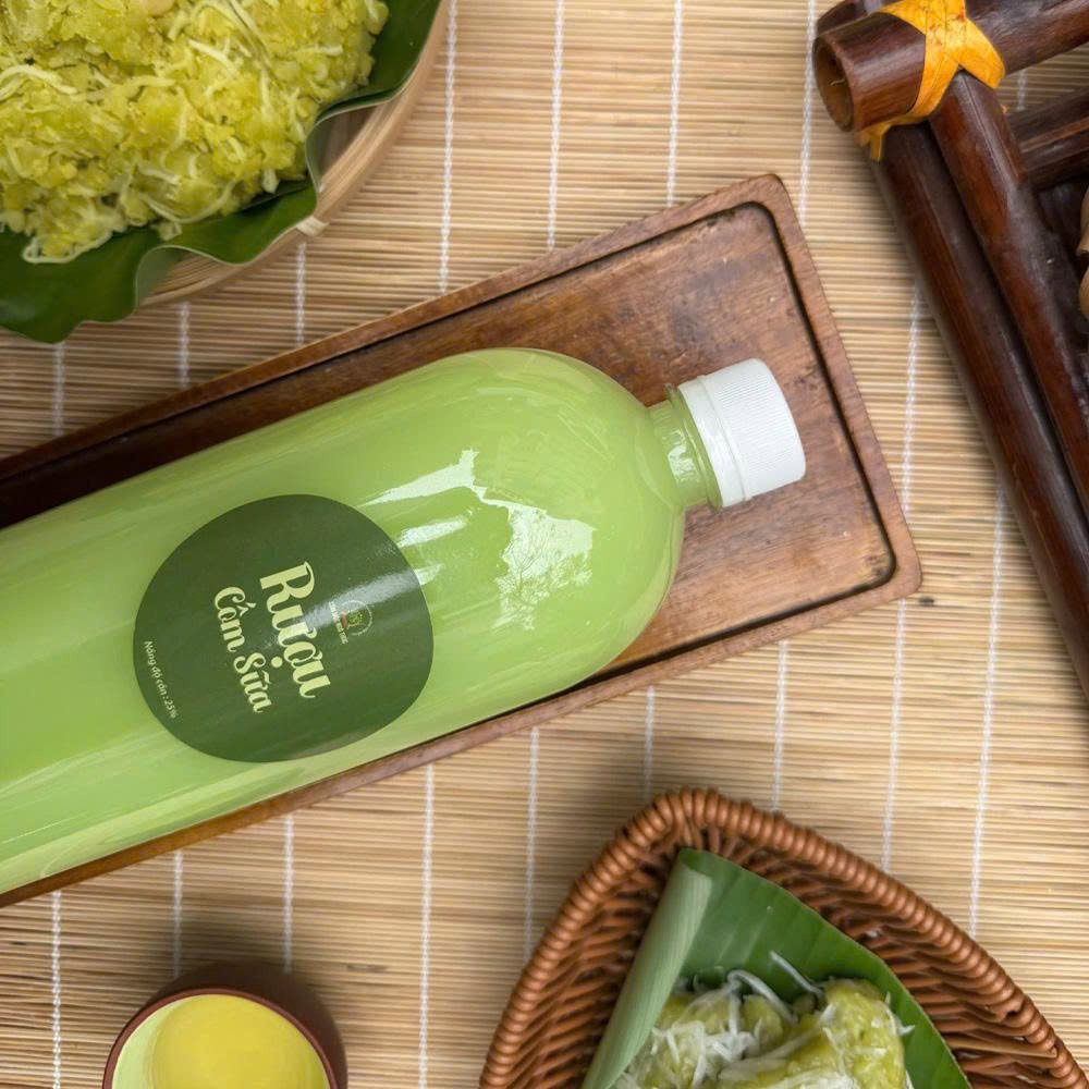 Rượu cốm và đồ uống từ cốm Mễ Trì