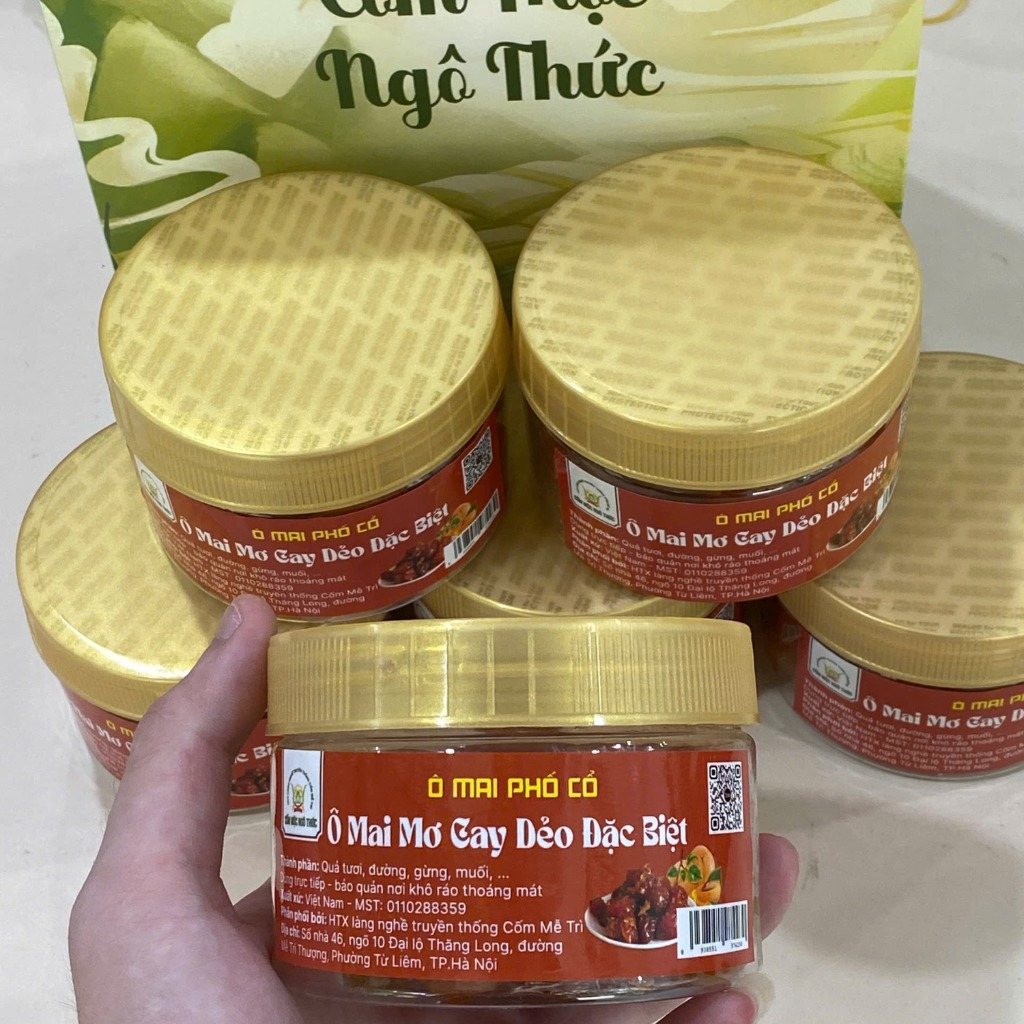 Ô mai mơ cay dẻo phố cổ